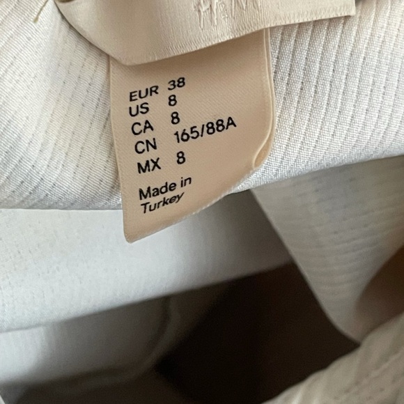 H&M limited ed. colorful expressions backless dress size 8 - Picture 4 of 4